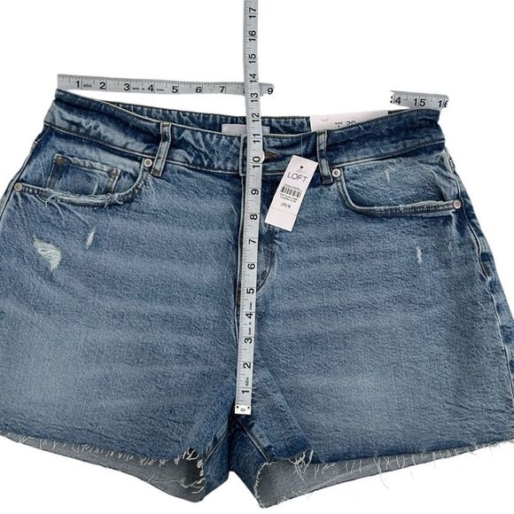 NWT LOFT made and loved cut off shorts size 8/29 - Picture 6 of 9